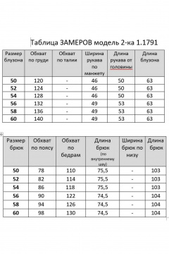 Блуза и брюки-юлка нарядный комплект из текстиля Matini 1.1791 - фото 5