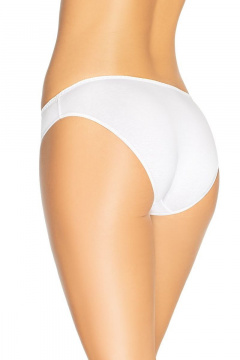 Трусы женские слит из эластичного полотна с средней линией Teyli 130 белый - фото 2