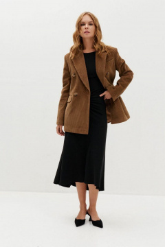 Демисезонный жакет вельвет с карманами и шлицей C. of PAPAYA NEW 1705 - фото 2