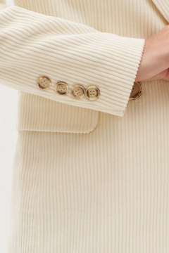 Модный жакет из вельвета с клапанами и средним швом C. of PAPAYA NEW 1705-1 - фото 5