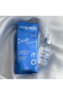 Сыворотка интенсивное увлажнение до 24 часов Belkosmex HYALURON Deep Hydration Сыворотка для лица - фото 4