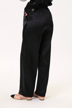 Свободные брюки с широкой резинкой и карманами для повседневного стиля NikVa 705-4 - фото 2