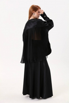 Блуза и юбка солнце с плиссированным декором NikVa 812-1 - фото 2