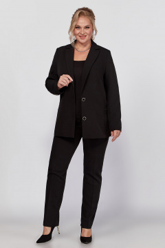 Классический костюм: пиджак и брюки с застежками на пуговицах Новелла Шарм А4019 - фото 1