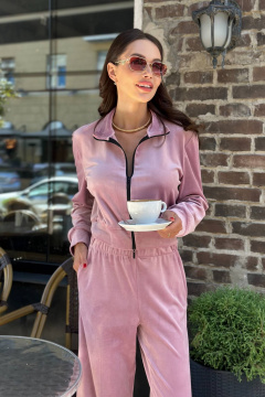 Спортивный костюм джемпер и брюки из велюра AURA otd 8016 - фото 5