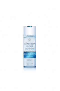 Мицеллярная вода для сухой и чувствительной кожи без парабенов LIV DELANO Hyaluron Elixir Гиалуроновая мицеллярная вода - фото 1