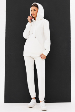 Костюм утепленный из трикотажа с зауженными брюками и капюшоном Kivviwear 40524053.53 - фото 4