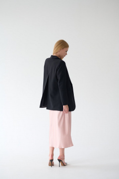 Платье-комбинация из шелка миди летнее Мастер Мод 811с бежевый - фото 5