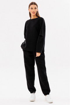 Демисезонные брюки с разрезами из трикотажа и высокой износостойкостью Kivviwear 4224.04 - фото 2