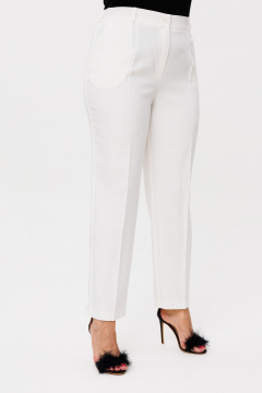 Костюм 2-ка из текстиля с брюками и жакетом Anelli 1486.1 белая_акула - фото 5