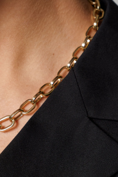 Платье с карманами, свободного кроя, в деловом стиле Панда 171683w черный - фото 5