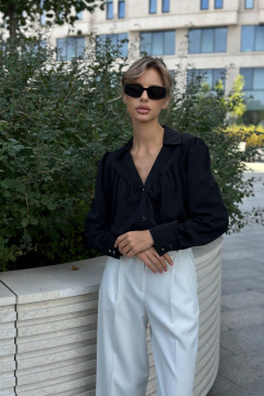 Брюки THE.WOMAN 0090-1 белый - фото 3