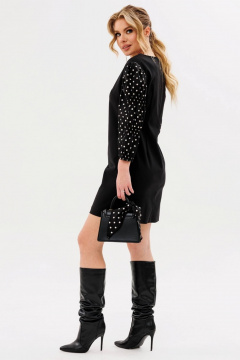 Платье из плательной ткани с объемным рукавом Faufilure C1715 - фото 3