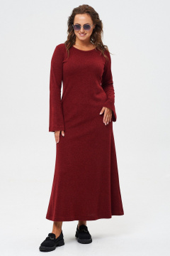 Платье из трикотажа с приталенным силуэтом и расклешением Your size 2237 - фото 2