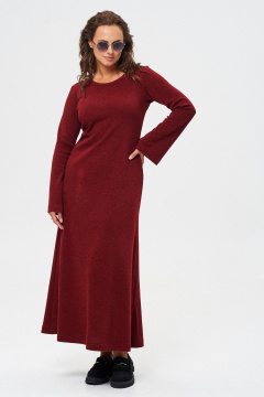 Платье из трикотажа с приталенным силуэтом и расклешением Your size 2237 - фото 1