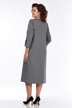 Демисезонное платье с вышивкой и карманами из текстиля Jurimex 3200 - фото 2