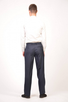 Мужские прямые брюки для повседневной носки Pan-Mod 1122.176 синий - фото 3