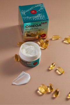 Крем для лица для сухой чувствительной кожи с маслами Belkosmex OMEGA 369 Крем для лица для сухой и чувствительной кожи - фото 2