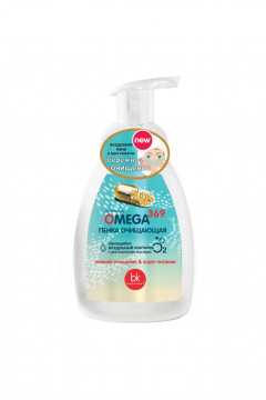 Пенка для умывания с маслами Omega 3 6 9 для увлажнения Belkosmex OMEGA 369 Пенка очищающая - фото 1