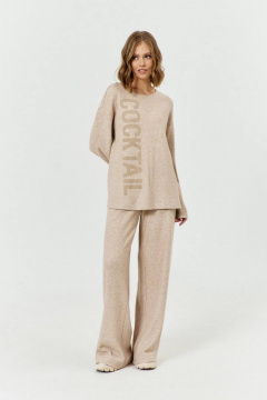 Трикотажный костюм женский с джемпером и брюками COCKTAIL 1030 - фото 1