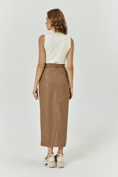 Джемпер без рукавов с воротником-стойкой COCKTAIL 1035 - фото 4