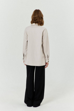 Рубашка из текстиля с отложным воротником и карманами COCKTAIL 1039 - фото 5