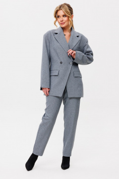 Брюки зауженные и свободный жакет с рукавом-сложно Amberа Style 2095 - фото 3