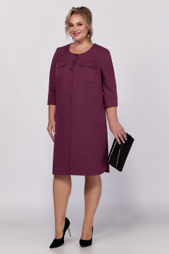 Платье с карманами и рукавами длиной 100 см Новелла Шарм А4023-3 - фото 3