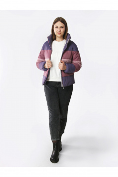 Куртка для девочки подростковой демисезонная утепленная АРТУС 24С19-Р57 лаванда - фото 2