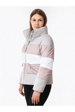 Куртка для девочки с кокетками демисезонная утепленная АРТУС 24С20-Р57 северный_ветер - фото 2