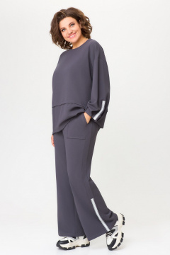 Демисезонный костюм из джинса: свободные брюки и прямой джемпер Svetlana-Style 1953 - фото 2