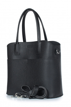 Классическая сумка из экокожи для ежедневного стиля Galanteya 11824.24с837к45 черный - фото 1