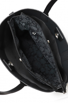 Классическая сумка из экокожи для ежедневного стиля Galanteya 11824.24с837к45 черный - фото 5