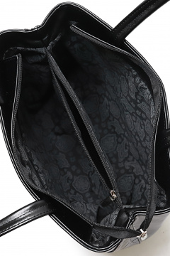 Черная сумка из экокожи на повседневный стиль Galanteya 13624.24с620к45 черный - фото 5