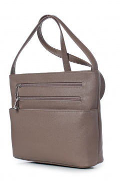 Сумка из экокожи с множеством карманов и ремнем Galanteya 34523.23с1366к45 бежевый_т. - фото 1