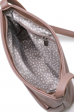 Сумка из экокожи с множеством карманов и ремнем Galanteya 34523.23с1366к45 бежевый_т. - фото 5