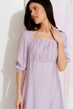 Платье летнее вискоза с драпировкой и карманами Morozov Amavie 1.2087_A1_Zunka лавандовый - фото 5