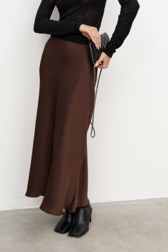 Юбка из струящегося текстиля с резинкой и подкладкой ANNETE A1357/1 - фото 2