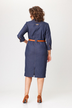Платье Bonna Image 944 синий(джинс) - фото 5