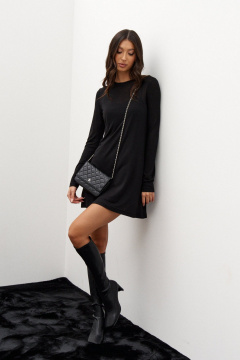 Платье из полупрозрачного трикотажа с бретелями ANNETE A4264 - фото 5