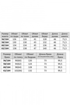 Деловой 3 предметный костюм из поливискозы: жакет, брюки и блуза Matini 1.1683 - фото 4