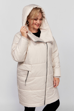 Женская зимняя плащёвая куртка с утеплителем HOOPON Algranda А3913-a-1 - фото 3