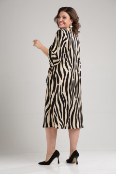 Нарядное платье А-силуэта с нагрудными выточками и карманами Rishelie 973 - фото 5