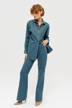 Демисезонные брючки из эластичного хлопка Noche mio 4.014 - фото 1