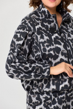 Платье свободного силуэта из трикотажа с карманами INVITE 6076 - фото 3