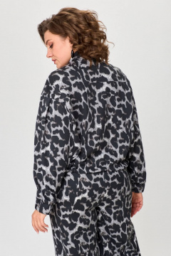 Платье свободного силуэта из трикотажа с карманами INVITE 6076 - фото 2