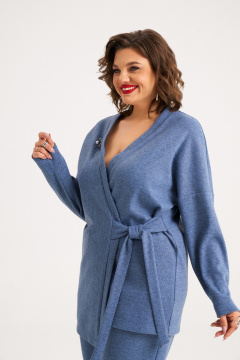 Комфортный комплект джемпер и брюки из трикотажа Almirastyle 399 - фото 4