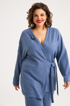 Комфортный комплект джемпер и брюки из трикотажа Almirastyle 399 - фото 2