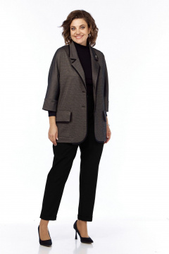 трьохпредметний костюм з жакетом і брюками LadisLine 1533 - фото 1