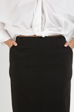 Прямая юбка макси с высоким разрезом и комфортной посадкой AXXA 3010 - фото 5